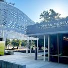 An exterior picture of the Gorman Museum