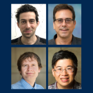 Pictured clockwise from upper left: Roger Casals, David Corina, Lee-Ping Wang, Jaroslav Trnka.